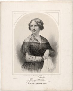 Jenny Lind von Napoleon Sarony