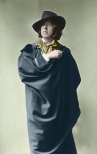 Oscar Wilde um 1882 (Foto)