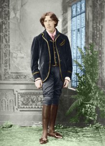 Oscar Wilde um 1882 (Foto) von Napoleon Sarony