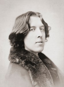 Oscar Wilde, frühe 1880er Jahre (s/w Foto) von Napoleon Sarony