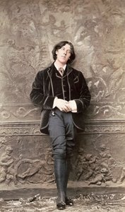 Oscar Wilde, frühe 1880er (Foto)