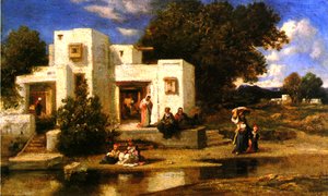 Ein türkisches Haus von Narcisse Virgile Diaz de la Peña