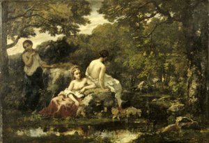 Idylle von Narcisse Virgile Diaz de la Peña
