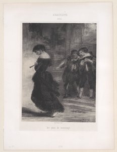 Die Freuden der Lüge, 1830-76 von Narcisse Virgile Diaz de la Peña