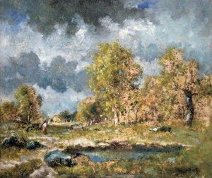 Der Teich, Mitte 19. Jahrhundert