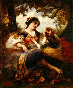 Türkische Mutter und Kind von Narcisse Virgile Diaz de la Peña