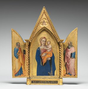 Sankt Johannes der Evangelist [rechtes Panel] von Nardo di Cione