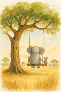 Safari-Freunde zusammen von Natalie Bruns