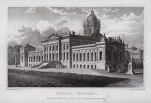Castle Howard von Nathaniel (after) Whittock