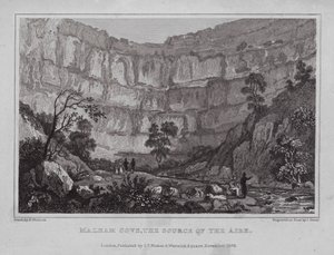 Malham Cove, die Quelle des Aire