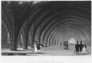 Die Kreuzgänge, Fountains Abbey