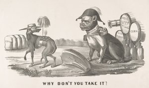 Warum nimmst du es nicht, 1861-64 von Currier and Ives
