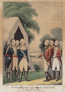 Kapitulation von Cornwallis: In York-Town Va. Okt. 1781