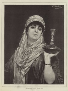 Die Bayadere, indische Tänzerin