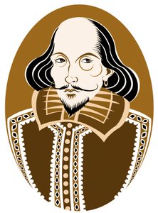 William Shakespeare, englischer Dichter und Dramatiker, getauft am 26. April 1564 - 23. April 1616 von Neale Osborne
