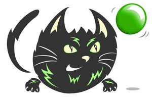 Zap Cat - Karikatur