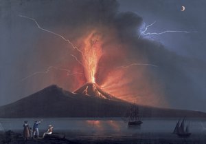 Neapel: Vesuv-Ausbruch, 22. Oktober 1822