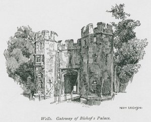 Tor des Bischofspalastes, Wells