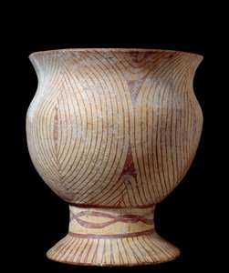 Neolithische Ära: Keramikvase aus Thailand (4630 v. Chr.) von Neolithic Neolithic