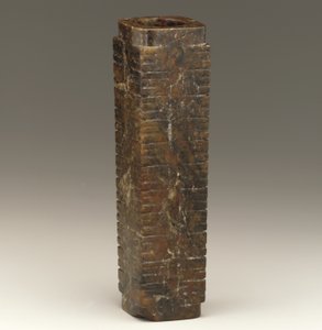 Hohe Röhre (cong), Region des Tai-Sees, Liangzhu-Kultur, 3300-2250 v. Chr.
