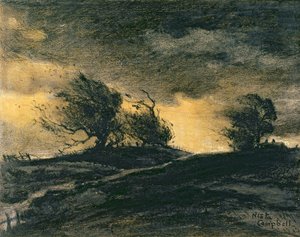 Nocturne von Nesta Jennings Campbell