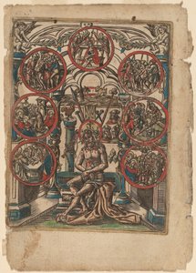 Christus als der Schmerzensmann von Netherlandish 16th Century