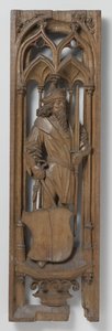 Tafel eines Orgelgehäuses (ca. 1510-20) von Netherlandish School