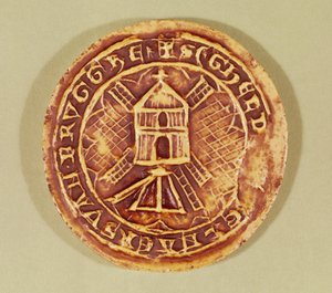Siegel der Brügger Müllerzunft, 1407 von Netherlandish School