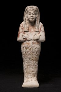 Ushabti für eine Frau namens Wia, Ramessidenzeit