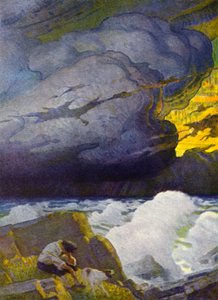 Illustration für Robinson Crusoe