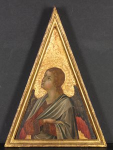 Pinnakel mit Engelspaar, ca. 1340 von Niccolò di Segna