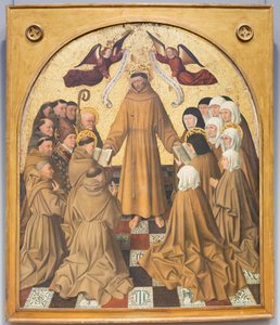 Der heilige Franziskus übergibt die Regel