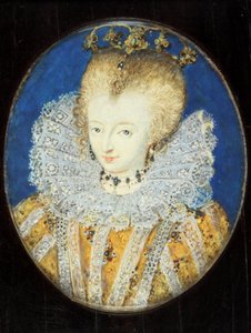 Eine Dame, traditionell als Elizabeth I. identifiziert, als Prinzessin von Nicholas Hilliard