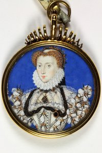 Eine Dame traditionell als Elizabeth I. identifiziert