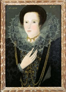 Dorothy Huddelston (geb. Dormer), 1594 von Nicholas Hilliard
