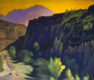 Ajanta-Höhlen von Nicholas Roerich