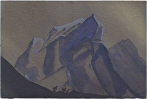 Gebirgspass, Sturm von Nicholas Roerich