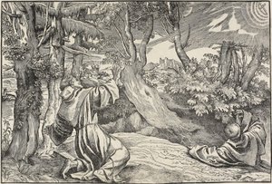 Der heilige Franziskus empfängt die Stigmata