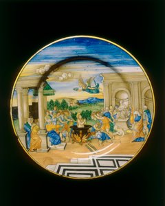 Martyrium der heiligen Cäcilia, Platte