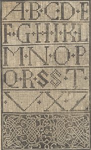Esemplario di lavori, Seite 16 verso, August 1529 von Nicolò Zoppino