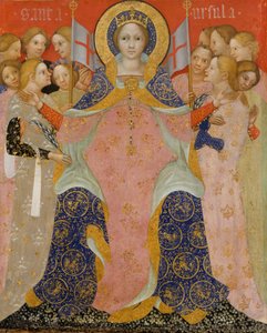 Die heilige Ursula und ihre Jungfrauen, ca. 1410