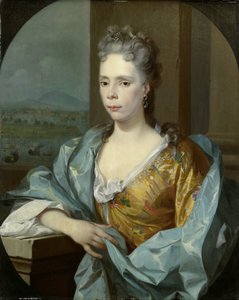 Porträt von Elisabeth van Riebeeck, Tochter von Abraham van Riebeeck, Ehefrau von Gerard van Oosten