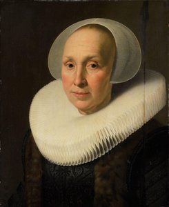 Porträt von Margriet Benningh (1565-1641) von Nicolaes Eliasz Pickenoy (attributed to)