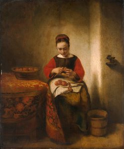 Apfelschale, um 1655