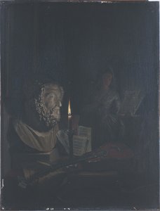 Allegorie der Musik und Poesie von Nicolaes Muys