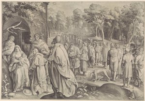 Anbetung der Könige von Nicolaes de Bruyn