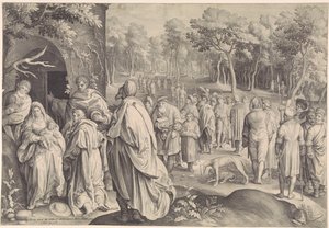 Anbetung der Könige von Nicolaes de Bruyn
