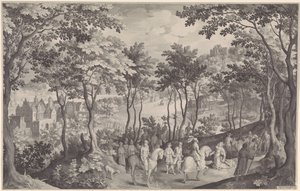 David und Abigaïl von Nicolaes de Bruyn