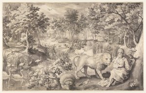 Jeremia prophezeit die Zerstörung Jerusalems von Nicolaes de Bruyn