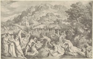 Bethlehemitischer Kindermord von Nicolaes de Bruyn
